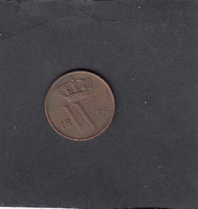 Beschrijving: 1 Cent WILLEM III  